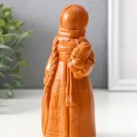 Фигура оберег «Берегиня мама», 14×6×5.5 см, красная глина