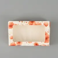 Коробка подарочная с окном &laquo;Только тебе&raquo;, 20&times;12&times;4 см, самосборная