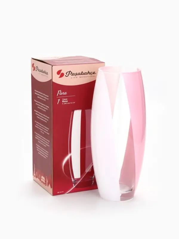 Ваза для цветов &laquo;Геометрия&raquo; стеклянная, 26 см, 1.7 л.