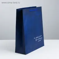 Пакет подарочный ламинированный, упаковка, «С праздником», S 12 х 15 х 5.5 см