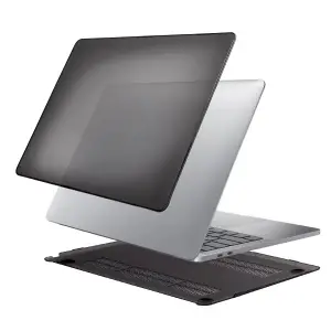 Чехол для MacBook Air 13 (2020/2018) кристалл черный (A1932/A2179/A2337)