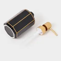 Набор для ванной &laquo;Равновесие&raquo;, 2 предмета, дозатор для мыла, стакан, чёрный