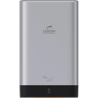 Сушилка для рук электрическая Luscan Prof/ADAFast 1кВт серебро с черным