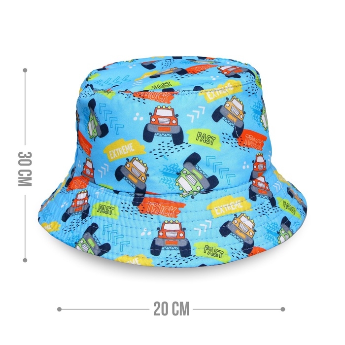 Панама детская для мальчика «Машинки», цвет голубой, р-р 52-54 Панама детская для мальчика «Машинки», цвет голубой, р-р 52-54