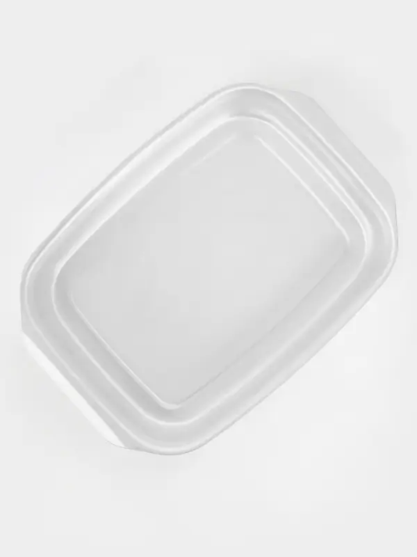 Противень, 1.8 л, 29.4&times;21 см, h=4.5 см, листовой алюминий 1.2 мм, серебристый