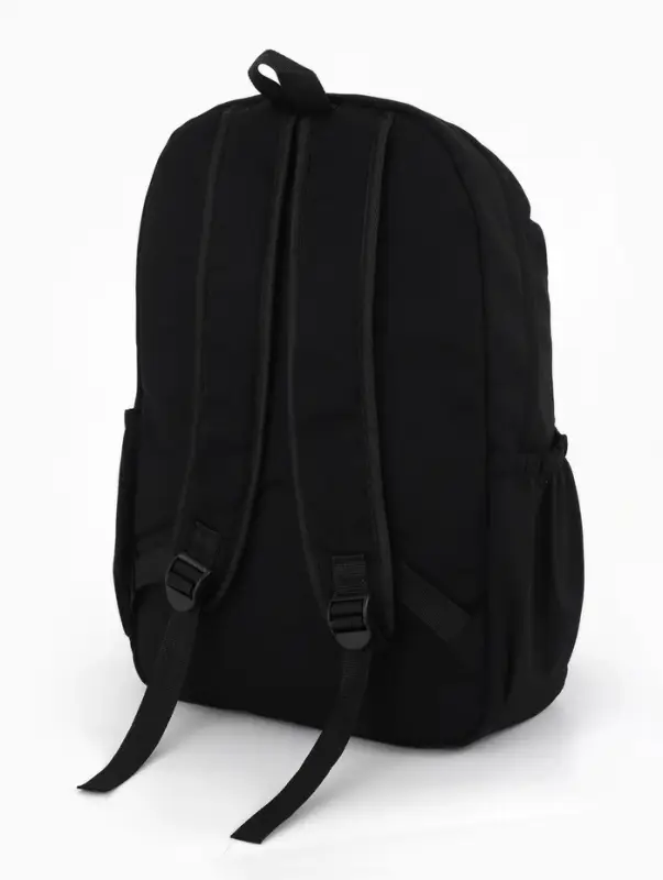 Рюкзак &laquo;Котик&raquo;, с сумкой и пеналом, 3 кармана, чёрный