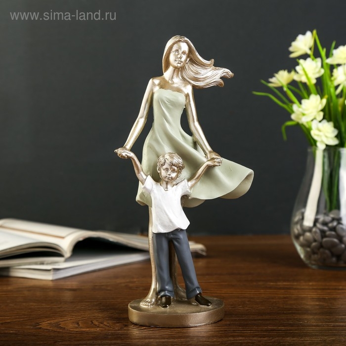Сувенир полистоун  Сувенир полистоун "Мать и сын" 24х11х7 см
