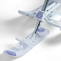 Снегокат растущий &laquo;Зимняя сказка&raquo; Snow Cat, со спинкой, белый