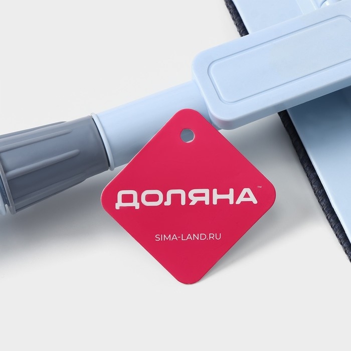 Щётка для окон Доляна, стальная телескопическая ручка 76(116) см, водосгон 29 см, насадка из микрофибры 29×8 см Щётка для окон Доляна, стальная телескопическая ручка 76(116) см, водосгон 29 см, насадка из микрофибры 29×8 см