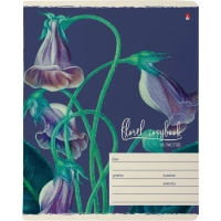 Тетрадь школьная 18 л., клетка ЦВЕТЫ.ФЕЕРИЯ в ассортименте, 7-18-243/1