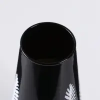 Ваза «Вента», h=26 см, стекло, чёрная Ваза «Вента», h=26 см, стекло, чёрная