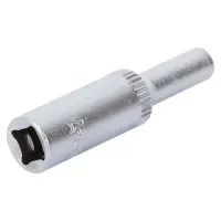 Головка торцевая 1/4"DR шестигранная 4мм, L=50мм