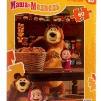 Пазл 60 эл. "Маша и Медведь. Лесные истории" 81256