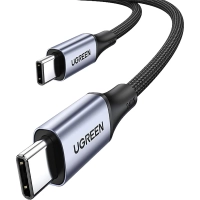 Кабель UGREEN US535 (90440) USB-C to USB-C 240WPD 2м. серый космос