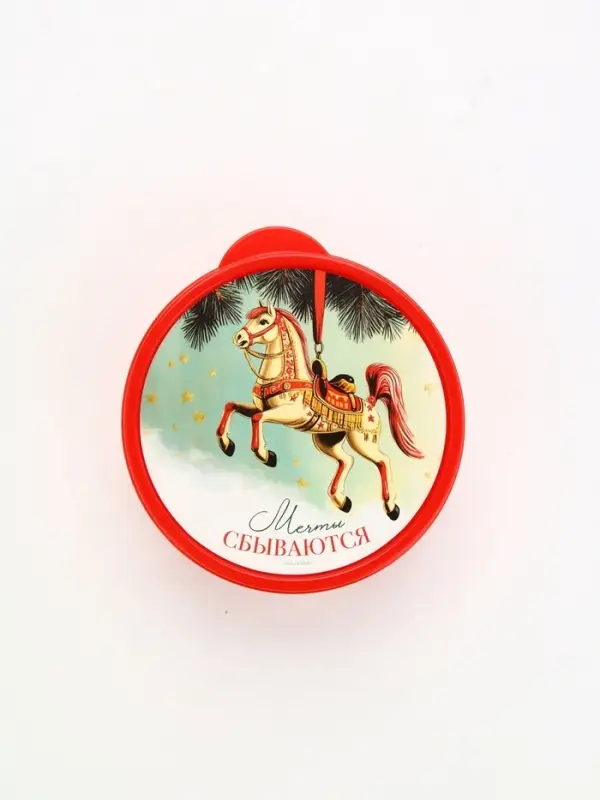 Ланч-бокс круглый «Мечты сбываются», 500 мл Ланч-бокс круглый «Мечты сбываются», 500 мл