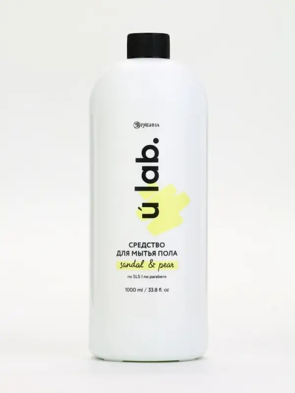 Средство для мытья пола, аромат сандал и груша, 1000 мл, ULAB Средство для мытья пола, аромат сандал и груша, 1000 мл, ULAB