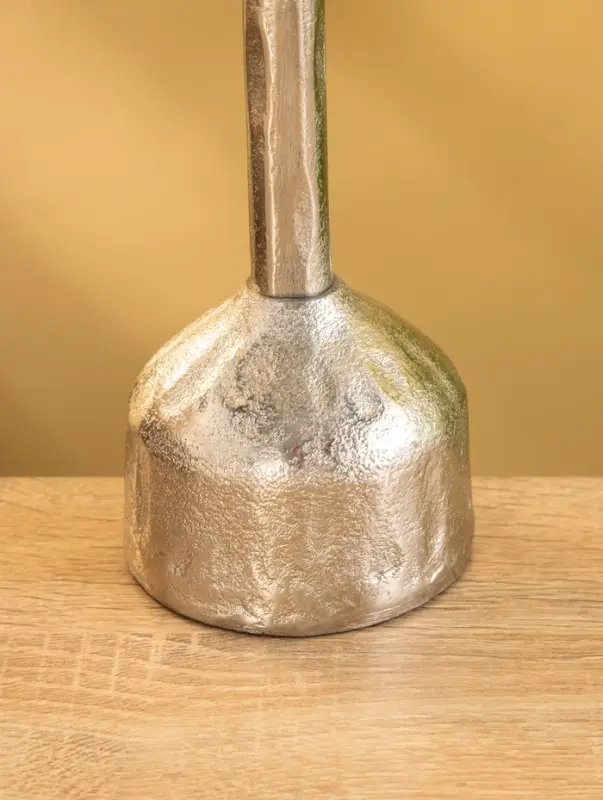 Подсвечник для свечи 9 см «Грэй», 39 см, металл, золото