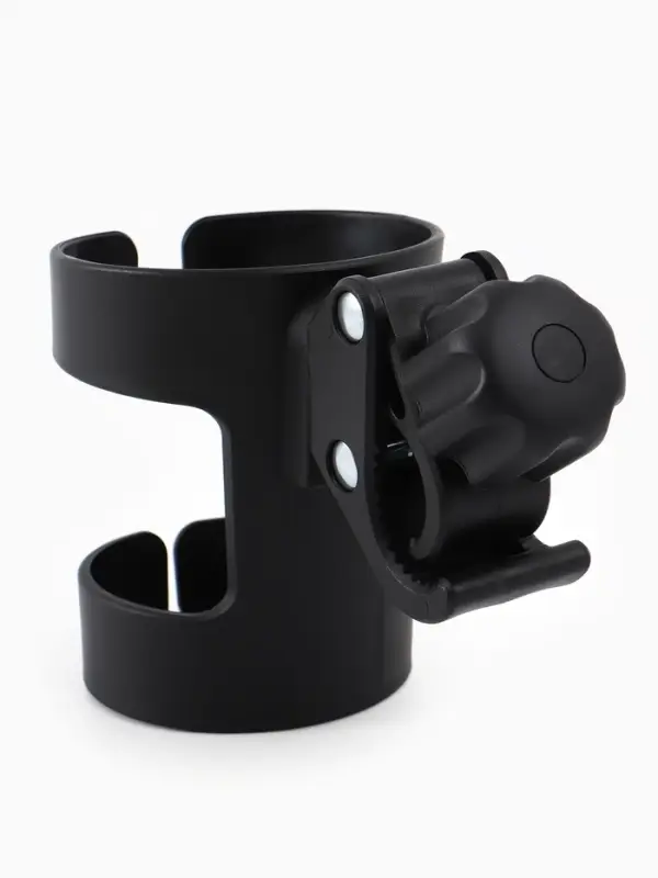 Подстаканник для коляски, черный, Крошка Я