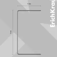 Скобы металлические №10, ErichKrause, для степлера, 1000 шт.