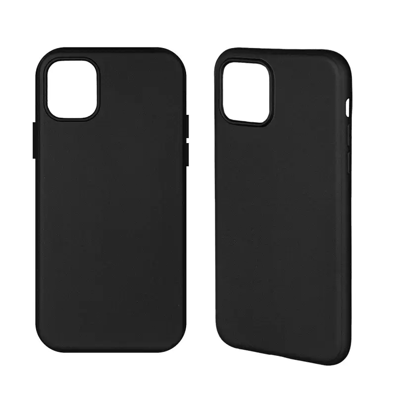 Чехол для iPhone 12 TPU матовый черный