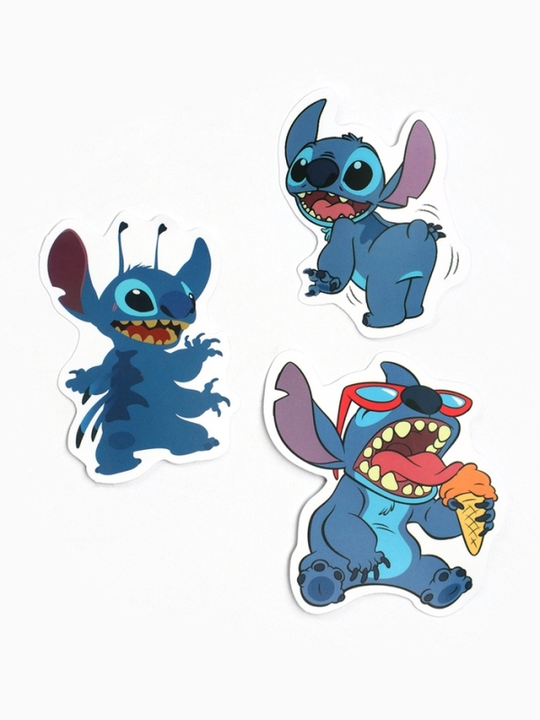 Фигурка-сюрприз «Космический друг Стич», коллекционная, 3 стикера в комплекте Фигурка-сюрприз «Космический друг Стич», коллекционная, 3 стикера в комплекте