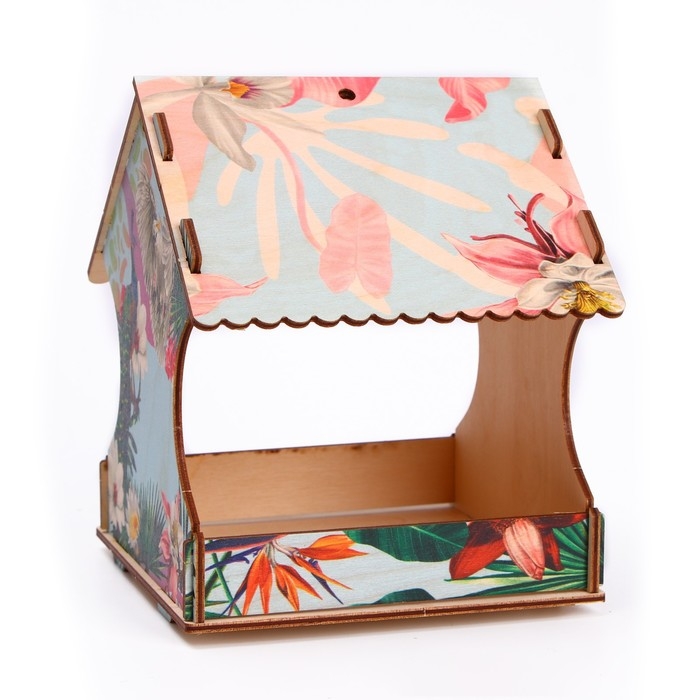 Кормушка - конструктор для птиц «Лето в сердце» Кормушка - конструктор для птиц «Лето в сердце»