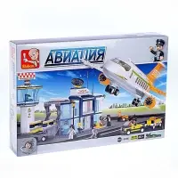 Конструктор Sluban &laquo;Международный аэропорт&raquo;, 678 деталей