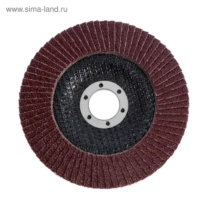 Круг лепестковый торцевой ЛОМ, 125&times;22 мм, Р40