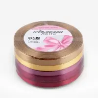 Атласная лента, набор 5 шт. &laquo;Осень&raquo;, 6 мм, 23&plusmn;1 м