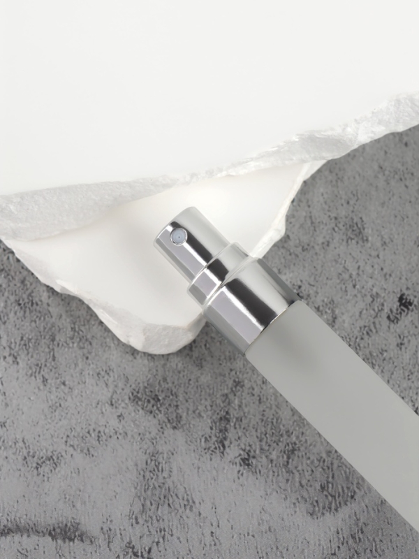 Флакон для парфюма, с распылителем, стеклянный, 10 мл, фасовка - 2 шт, цвет серый Флакон для парфюма, с распылителем, стеклянный, 10 мл, фасовка - 2 шт, цвет серый