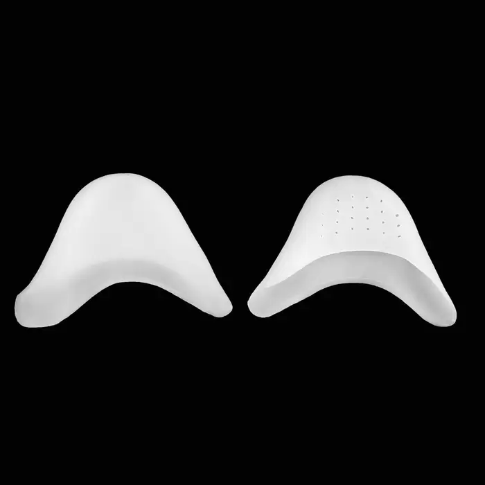 Подследники на пальцы ног, дышащие, силиконовые, 9&times;9 см, пара, белые