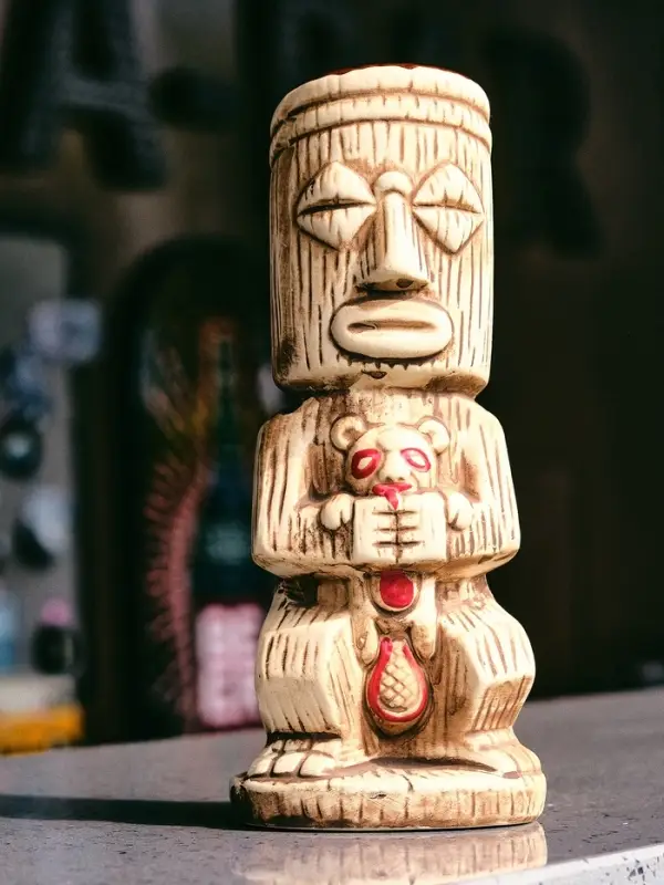 Стакан для коктейлей &laquo;Тики&raquo;, 500 мл, злобный, керамика