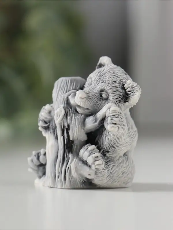 Фигурка &laquo;Медвежата&raquo;, мраморная крошка, 5 см, МИКС