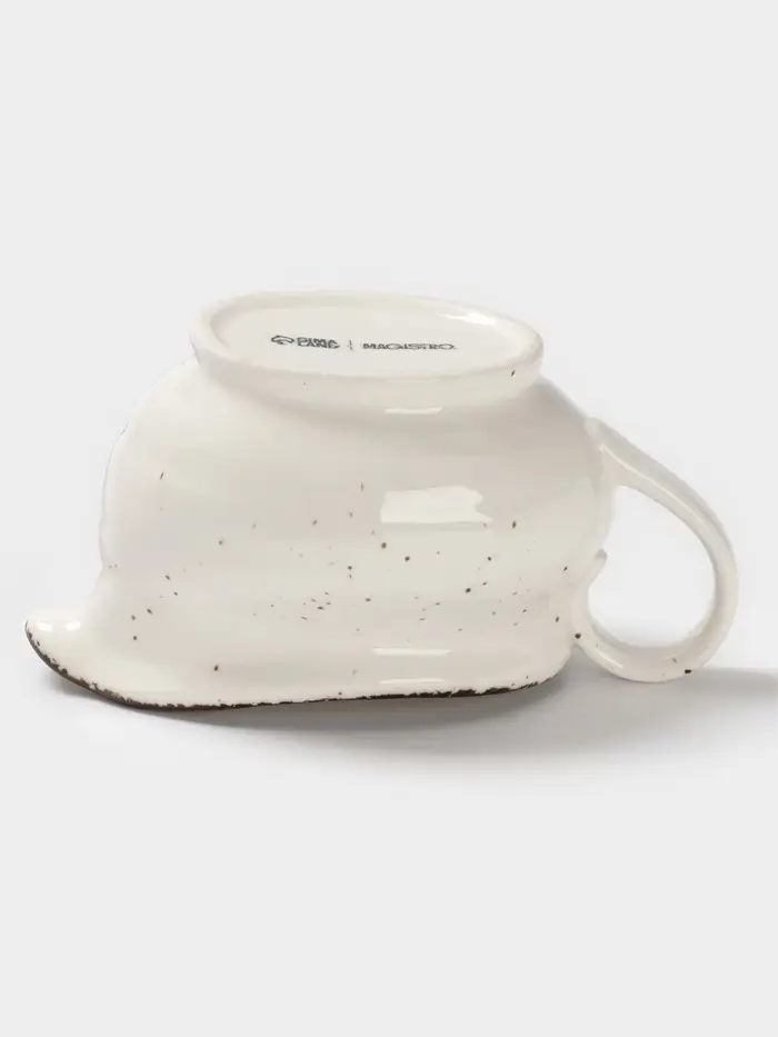 Соусник Magistro Alpine Frost, 285 мл, фарфор, белый