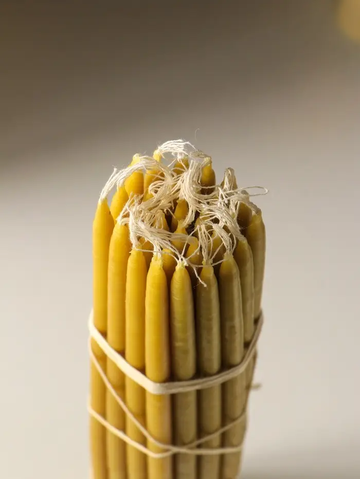 Свечи алтарные конусные №6 (набор 30 шт.), восковые, 48 см