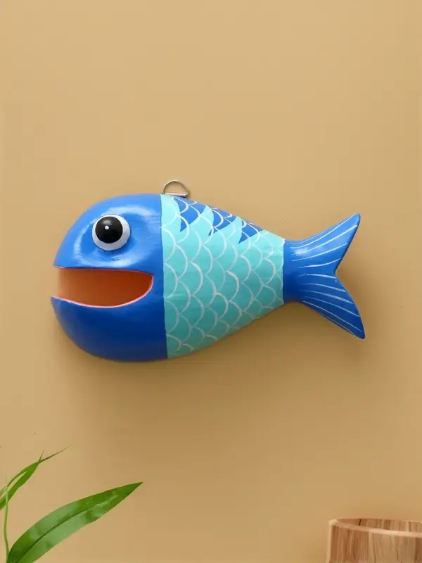 Панно «Рыба-хищник», 22×11×5 см, дерево, разноцветное Панно «Рыба-хищник», 22×11×5 см, дерево, разноцветное