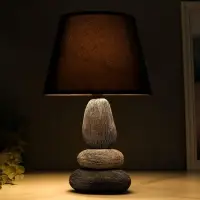 Лампа настольная 16446/1GR E14 40 вт серо-черный 22&times;22&times;34 см RISALUX