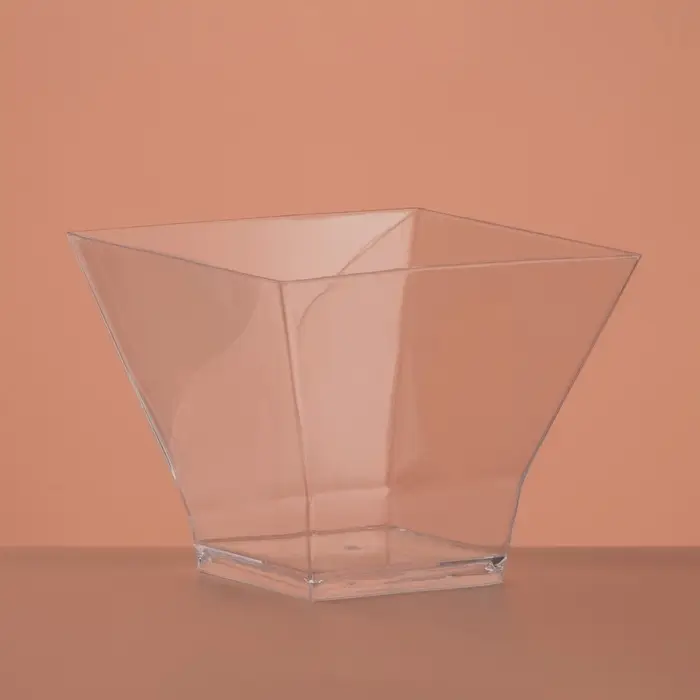 Форма пластиковая одноразовая для фуршета «Пагода», 120 мл, прозрачная