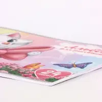 Альбом для рисования на скрепке, А4, 24 листа, 90 г/м&sup2;, 2 штуки, &laquo;Кошечка&raquo;