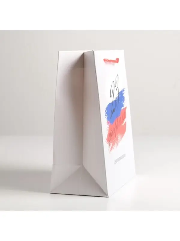 Пакет подарочный ламинированный, упаковка, &laquo;С 23 февраля&raquo;, ML 23&times;27&times;11.5 см