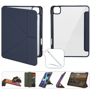 Чехол-книжка для iPad Pro 11 (2024) Smart Case Crystal Folio (Pencil) Dark Blue
