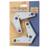 Магнитный угольник для сварки ТУНДРА, 15&deg;/45&deg;/60&deg;/90&deg;/240&deg;, усилие на отрыв 15 кг, 2 шт.