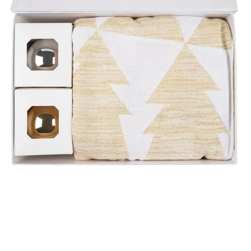 Набор Dancing Queen, белый с золотистым Набор Dancing Queen, белый с золотистым