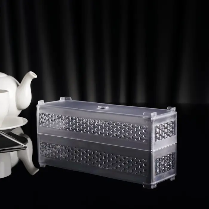 Корзина для мелочей Доляна, пластик, 23,5×7,5×5 см, цвет прозрачный Корзина для мелочей Доляна, пластик, 23,5×7,5×5 см, цвет прозрачный