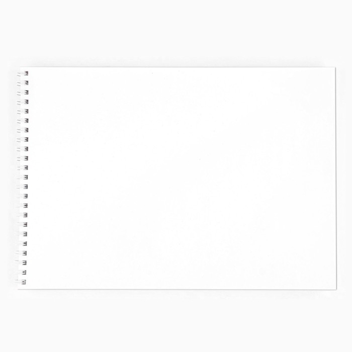 Альбом для рисования 48 листов на пружине А4 &laquo;Черный фон&raquo;