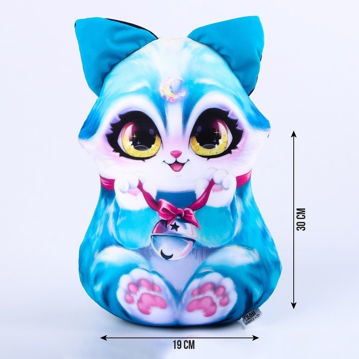 Антистресс игрушка Антистресс игрушка "Котик", голубой