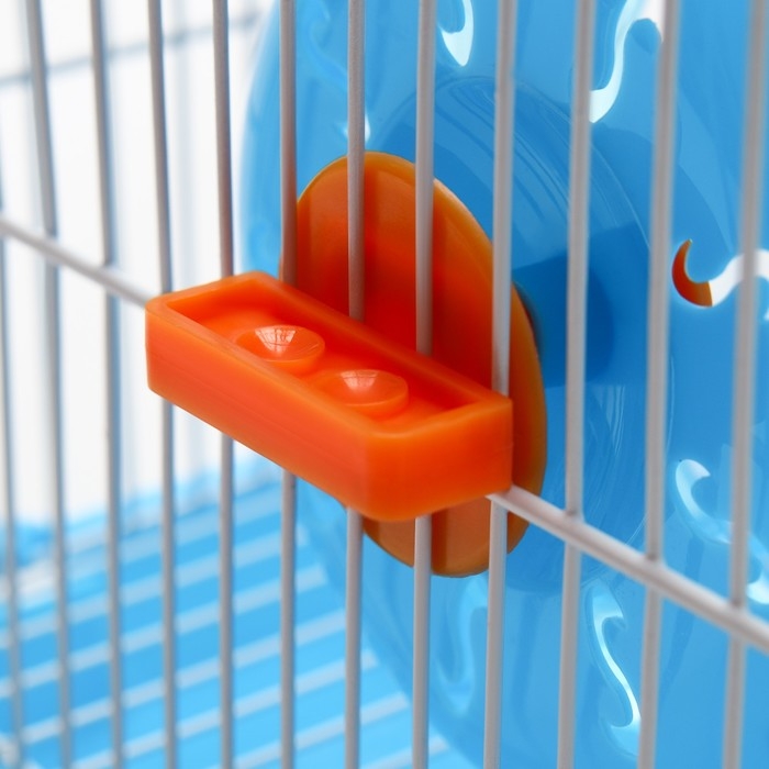 Клетка для грызунов укомплектованная RT-2q, 22 х 16 х 20 см, голубая Клетка для грызунов укомплектованная RT-2q, 22 х 16 х 20 см, голубая