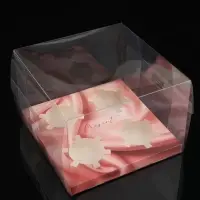 Коробка для капкейка, кондитерская упаковка, 4 ячейки &laquo;Шёлковая нуга&raquo;, золото, 16 х 16 х 11.5 см