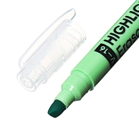 Двухсторонний маркер текстовыделитель ErichKrause Visioline V-16 Erasable Pastel, 4 мм, зелёный