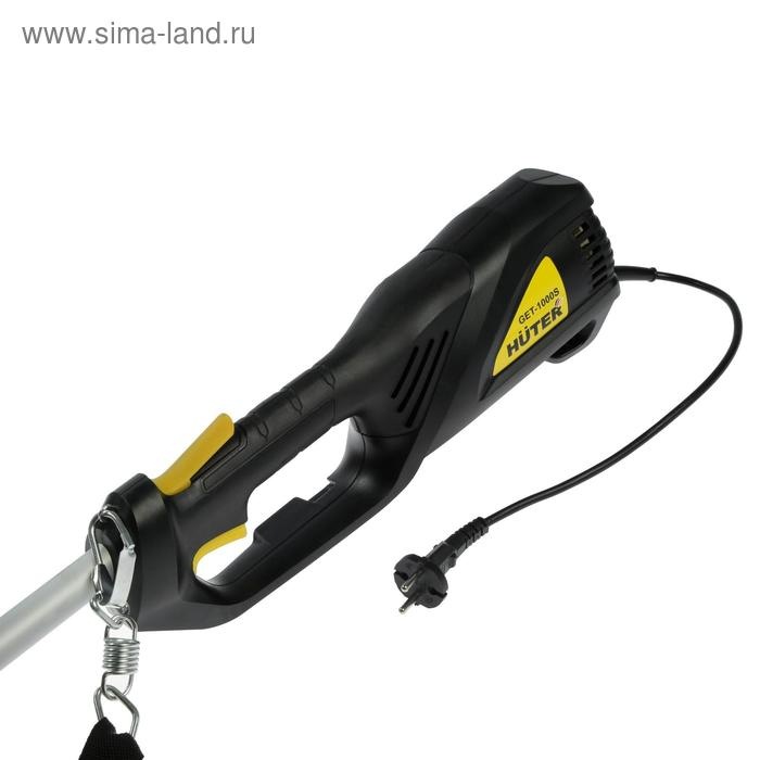 Триммер электрический Huter GET-1000S, 1000 Вт, 8000 об/мин, разборная штанга Триммер электрический Huter GET-1000S, 1000 Вт, 8000 об/мин, разборная штанга